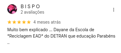 Depoimento Bispo
